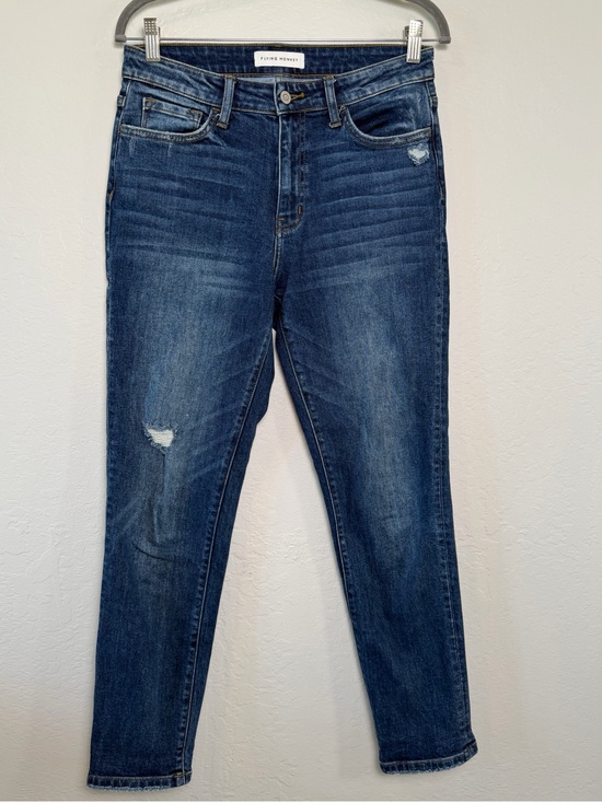 Flying Monkey Denim - Flying Monkey High-Rise Skinny Jeans in Medium-Dark Wash - Size 28